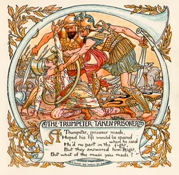 Trębacz wzięty do niewoli, ilustracja z „Baby